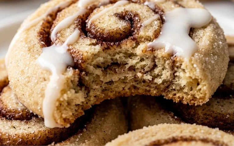 Cinnamon Roll Sugar Cookies