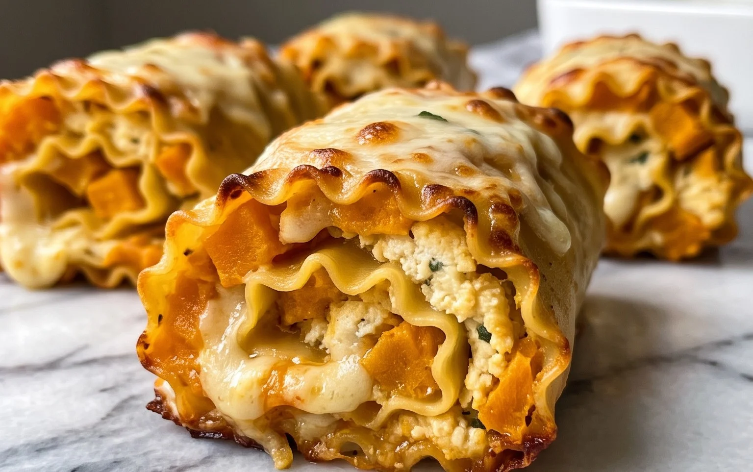 Easy Butternut Squash Lasagna Roll-Ups Recipe
