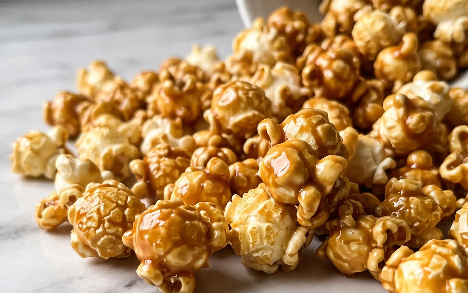 Easy Homemade Caramel Popcorn No Corn Syrup
