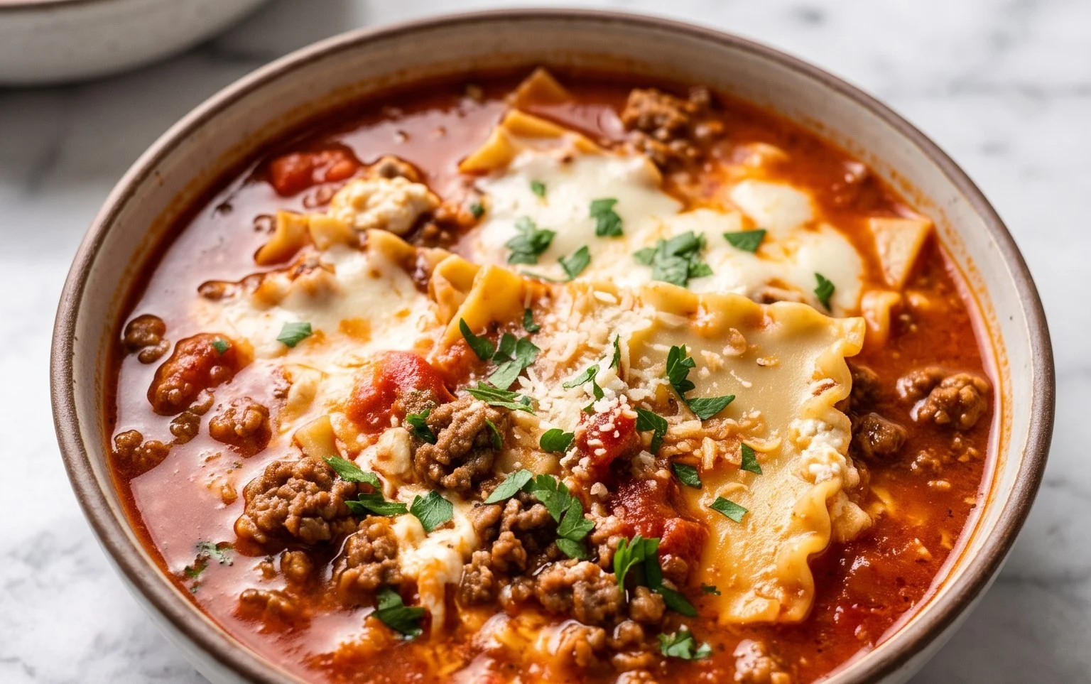 Easy Lasagna Soup Quick Comfort Food Recipe