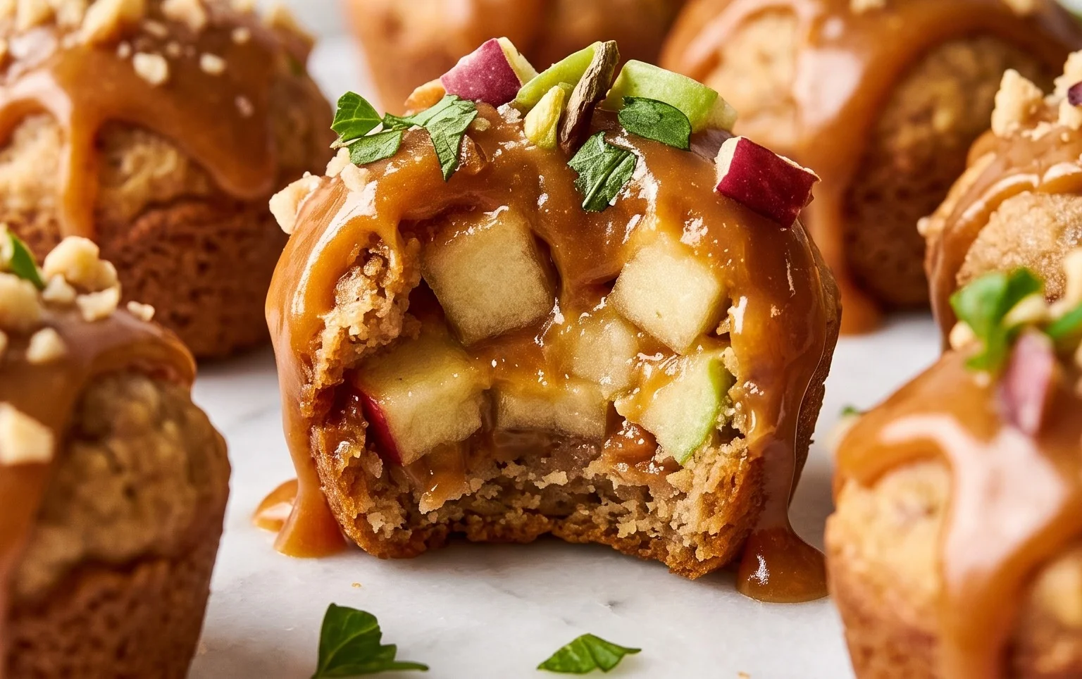 Caramel Apple Bites Recipe Easy Fall Snack Idea